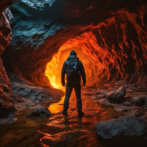 lava cave,lava tube,gerlitz glacier,lava,ice cave,door to hell,fire background,magma,cave tour,lava dome,caving,cave,volcanic,glacier cave,volcano,chasm,molten,lava balls,red canyon tunnel,pit cave