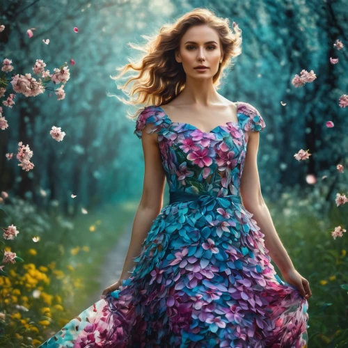 girl in flowers,girl in a long dress,cinderella,ballerina in the woods,a girl in a dress,beautiful girl with flowers,fae,girl in the garden,fairy queen,rapunzel,fairy peacock,flower fairy,rosa 'the fairy,floral dress,enchanting,garden fairy,wonderland,fairy tale character,faerie,girl in a wreath,Photography,General,Fantasy