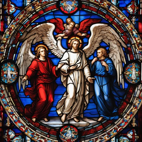 pentecost,stained glass window,the angel with the cross,stained glass,baptism of christ,stained glass windows,the archangel,holy family,nativity of jesus,panel,the annunciation,nativity of christ,angelology,holy spirit,church window,benediction of god the father,christ feast,christmas angels,calvary,holy three kings,Photography,General,Realistic