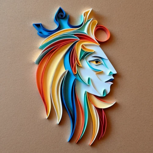 paper art,lion head,wall plate,enamelled,decorative fan,car badge,wood carving,wood art,automotive decal,glass painting,metal embossing,surfboard fin,lion,drawing-pin,zodiac sign leo,wall decoration,drawing pin,laser printing,the zodiac sign pisces,adobe illustrator,Conceptual Art,Fantasy,Fantasy 23