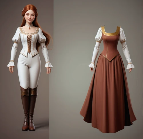 women's clothing,bodice,bridal clothing,women clothes,3d model,costume design,ladies clothes,costumes,suit of the snow maiden,victorian fashion,wedding dresses,merida,garment,clothing,3d modeling,3d rendered,female doll,designer dolls,collected game assets,one-piece garment,Conceptual Art,Fantasy,Fantasy 01