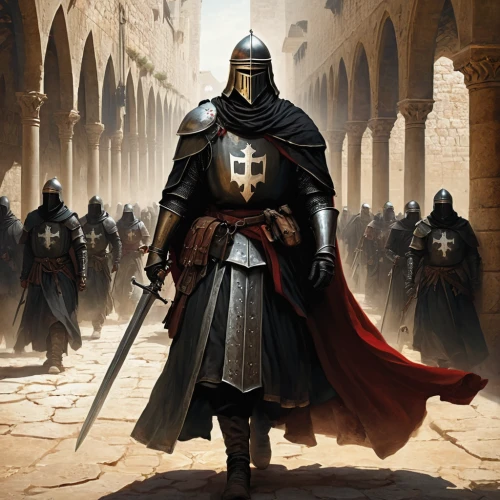 crusader,templar,knight armor,paladin,hooded man,iron mask hero,knight,massively multiplayer online role-playing game,heroic fantasy,roman soldier,the roman centurion,guards of the canyon,king arthur,the order of cistercians,emperor,knight tent,the ruler,constantinople,centurion,imperator,Conceptual Art,Fantasy,Fantasy 11