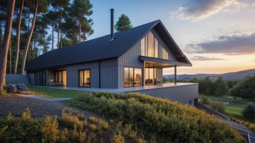timber house,modern house,modern architecture,dunes house,slate roof,corten steel,smart house,inverted cottage,metal cladding,smart home,cube house,danish house,eco-construction,folding roof,cubic house,wooden house,frame house,holiday home,house in the mountains,house in mountains,Photography,General,Realistic