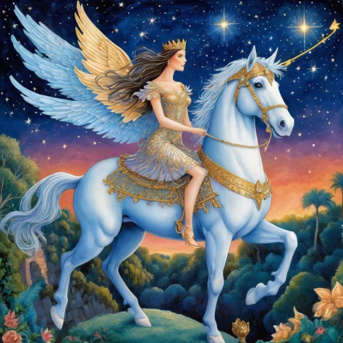 constellation unicorn,pegasus,unicorn art,golden unicorn,unicorn background,unicorn,sagittarius,the zodiac sign pisces,constellation centaur,a white horse,arabian horse,horoscope taurus,dream horse,unicorn and rainbow,fantasy art,white horse,pegaso iberia,horoscope libra,fantasy picture,star sign,Illustration,Realistic Fantasy,Realistic Fantasy 02