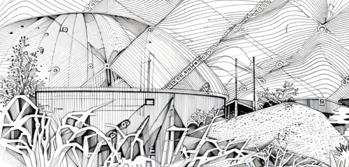 leek greenhouse,flower dome,greenhouse cover,greenhouse,botanical line art,palm house,panoramical,insect house,straw hut,aviary,gardens by the bay,garden of plants,bamboo plants,the palm house,gasometer,tunnel of plants,vegetables landscape,trusses of torch lilies,biome,structures,Design Sketch,Design Sketch,None