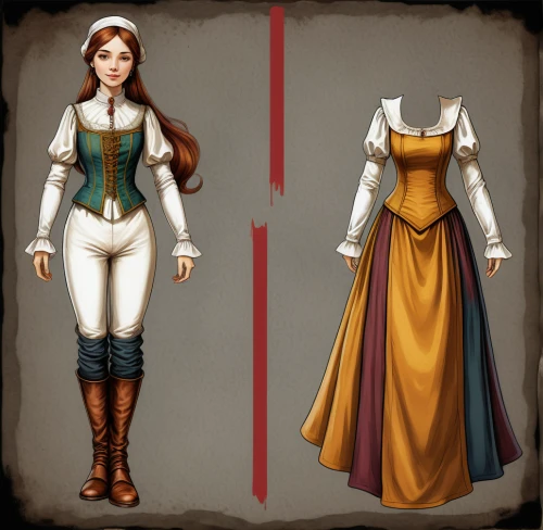 women's clothing,costume design,women clothes,bodice,ladies clothes,massively multiplayer online role-playing game,fairy tale icons,bridal clothing,costumes,fairytale characters,fashionable clothes,clothing,collected game assets,equine coat colors,sterntaler,folk costumes,victorian fashion,suit of the snow maiden,dressmaker,folk costume,Conceptual Art,Fantasy,Fantasy 01