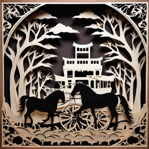 stagecoach,paper cutting background,horse-drawn carriage,decorative plate,horse carriage,horse-drawn,ox cart,horse drawn carriage,horse and buggy,carriage,wooden carriage,horse and cart,wrought iron,horse drawn,horse-drawn carriage pony,art deco border,carriage ride,decorative frame,fairy tale icons,horse-drawn vehicle,Unique,Paper Cuts,Paper Cuts 10