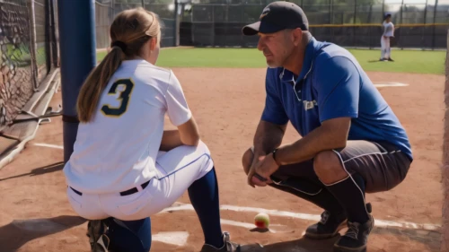 coaching,baseball coach,college softball,baseball umpire,softball,baseball protective gear,coaches,youth sports,athletic trainer,catcher,father daughter,umpire,mentoring,baseball positions,head coach,listening to coach,intramural softball,coach,father and daughter,baseball equipment,Photography,General,Natural