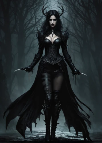 gothic woman,gothic fashion,dark angel,dark gothic mood,goth woman,sorceress,vampire woman,gothic style,the enchantress,dark elf,gothic,huntress,gothic portrait,vampire lady,dark art,gothic dress,evil woman,the witch,fantasy woman,queen of the night,Conceptual Art,Fantasy,Fantasy 34