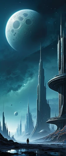 futuristic landscape,futuristic architecture,alien world,alien planet,sci fiction illustration,sci fi,scifi,lunar landscape,sci - fi,sci-fi,fantasy landscape,ancient city,sky space concept,federation,space port,space art,concept art,imperial shores,alien ship,cg artwork,Conceptual Art,Daily,Daily 16