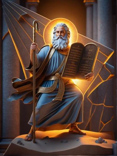 zeus,twelve apostle,socrates,biblical narrative characters,the death of socrates,pythagoras,moses,sci fiction illustration,magus,prophet,messenger of the gods,archimandrite,the abbot of olib,bibliology,cg artwork,justitia,digital compositing,angel moroni,archimedes,magic book,Photography,General,Fantasy