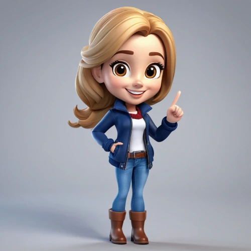 cute cartoon character,3d model,disney character,girl in overalls,cute cartoon image,3d figure,countrygirl,elsa,animated cartoon,3d rendered,cartoon character,jean button,female doctor,retro cartoon people,3d modeling,character animation,cartoon doctor,cowgirl,toy's story,heidi country,Unique,3D,3D Character