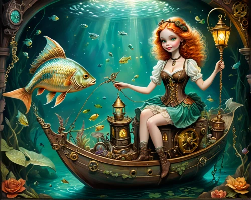 the sea maid,mermaid background,believe in mermaids,fantasy art,sea fantasy,mermaid vectors,mermaid,fantasy picture,seafaring,the zodiac sign pisces,mermaids,underwater background,under the sea,under sea,let's be mermaids,green mermaid scale,merfolk,underwater world,nami,ariel,Illustration,Realistic Fantasy,Realistic Fantasy 13