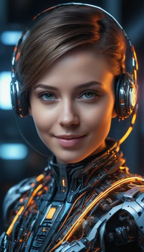 ai,cyborg,women in technology,shepard,headset profile,artificial intelligence,computer graphics,operator,cybernetics,headset,echo,futuristic,sci fi,scifi,sci - fi,sci-fi,symetra,girl at the computer,wireless headset,robot in space,Photography,General,Sci-Fi