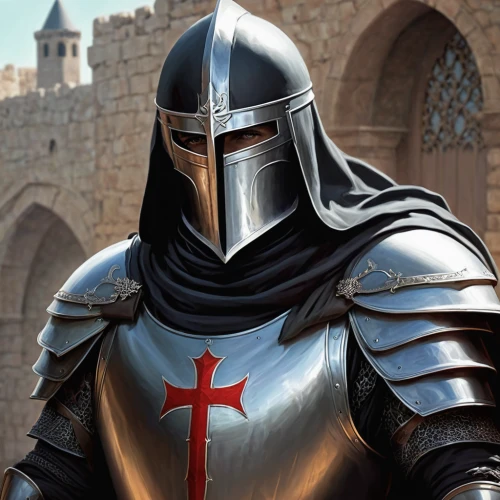 crusader,templar,knight armor,castleguard,wall,iron mask hero,massively multiplayer online role-playing game,knight,paladin,heavy armour,medieval,armored,armor,knight tent,armour,knight festival,joan of arc,cuirass,middle ages,breastplate,Conceptual Art,Fantasy,Fantasy 03