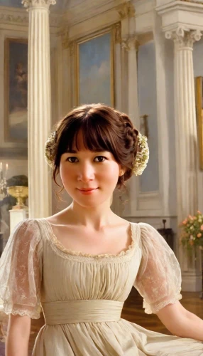jane austen,princess anna,princess sofia,girl in a historic way,debutante,milkmaid,cepora judith,doll's house,agnes,fanny brice,female doll,bridal clothing,doll's facial features,ball gown,wedding gown,downton abbey,porcelain dolls,princess leia,collectible doll,wedding dresses,Digital Art,Classicism