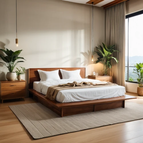 modern room,japanese-style room,bamboo curtain,contemporary decor,modern decor,bedroom,wood flooring,laminated wood,bed frame,canopy bed,futon pad,hardwood floors,room divider,guest room,sleeping room,laminate flooring,interior modern design,bamboo plants,wood-fibre boards,wooden floor,Photography,General,Realistic