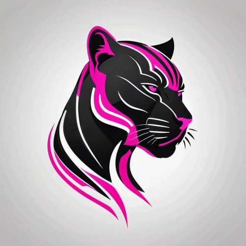 the pink panter,pink vector,dribbble,panther,dribbble logo,the pink panther,tiger png,pink background,dribbble icon,pink cat,pink panther,royal tiger,automotive decal,canis panther,type royal tiger,head of panther,vector graphic,magenta,tiger,breast cancer ribbon,Unique,Design,Logo Design