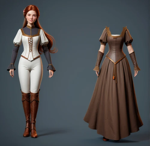 women's clothing,women clothes,costume design,costumes,3d model,bodice,victorian fashion,ladies clothes,garment,sterntaler,merida,suit of the snow maiden,one-piece garment,clothing,imperial coat,collected game assets,uniforms,folk costume,3d rendered,bridal clothing,Conceptual Art,Fantasy,Fantasy 01