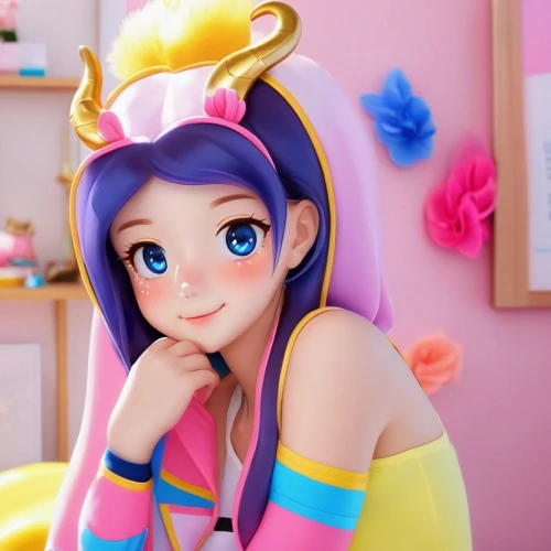 cute cartoon character,anime 3d,kawaii girl,ako,doll paola reina,kawaii,artist doll,sonoda love live,plush figure,female doll,doll dress,japanese kawaii,anime japanese clothing,anime girl,malva,handmade doll,candy island girl,cosplay image,precious lilac,painter doll,Illustration,Japanese style,Japanese Style 01