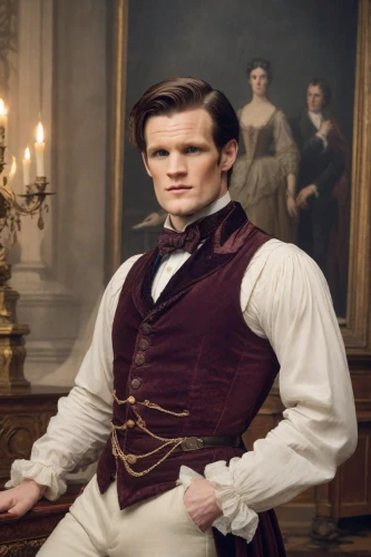 htt pléthore,downton abbey,newt,cullen skink,cravat,the victorian era,aristocrat,robert harbeck,frock coat,thomas heather wick,governor,gentlemanly,jack rose,grand duke of europe,melchior,butler,jefferson,official portrait,fuller's london pride,the doctor,Photography,Realistic