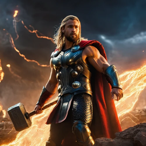 god of thunder,thor,norse,cleanup,thorin,avenger,superhero background,power icon,fire background,heroic fantasy,digital compositing,human torch,captain marvel,steve rogers,thunderbolt,bordafjordur,capitanamerica,wall,lokdepot,big hero,Photography,General,Commercial
