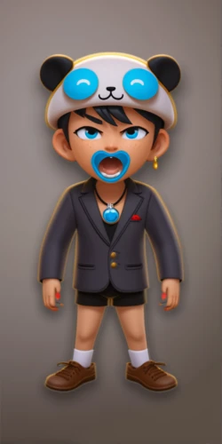 yo-kai,popeye,pubg mascot,tiktok icon,groucho marx,angry man,spy,mayor,game character,3d model,mini e,calm usopp,cute cartoon character,daruma,3d man,matsuno,wind-up toy,cartoon doctor,haunebu,pinocchio,Photography,General,Fantasy