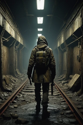 lost in war,district 9,war correspondent,trench coat,post apocalyptic,underground,parka,battlefield,fury,fallout,fallout4,stalingrad,abandoned train station,full hd wallpaper,paratrooper,urbex,theater of war,chernobyl,arrival,bunker,Illustration,Abstract Fantasy,Abstract Fantasy 16