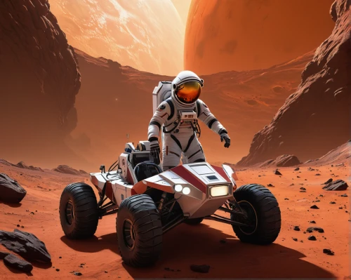 mission to mars,red planet,mars rover,mars probe,planet mars,martian,atv,mars i,moon rover,moon valley,robot in space,moon vehicle,red sand,explorer,red earth,exploration,spacesuit,all-terrain vehicle,opportunity,terraforming,Photography,Documentary Photography,Documentary Photography 34
