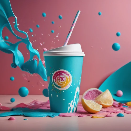 milk splash,cinema 4d,neon coffee,paper cup,colorful drinks,mocaccino,low poly coffee,coffee background,donut illustration,blue coffee cups,cup,neon drinks,paper cups,disposable cups,teal digital background,commercial,colored pencil background,colada morada,milkshake,om,Photography,General,Commercial