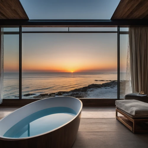 luxury bathroom,window with sea view,ocean view,bathtub,infinity swimming pool,luxury,bathtub accessory,luxury hotel,modern minimalist bathroom,dunes house,great room,luxury property,capetown,window treatment,tub,luxurious,glass window,relaxation,cape town,jacuzzi,Photography,General,Fantasy