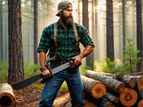 lumberjack,lumberjack pattern,woodsman,lumber,farmer in the woods,american pitch pine,western yellow pine,sitka spruce,shortleaf black spruce,yellow pine,arborist,wood chopping,woodworker,forestry,chop wood,brawny,timber,crosscut saw,woodball,forest workers,Conceptual Art,Daily,Daily 33