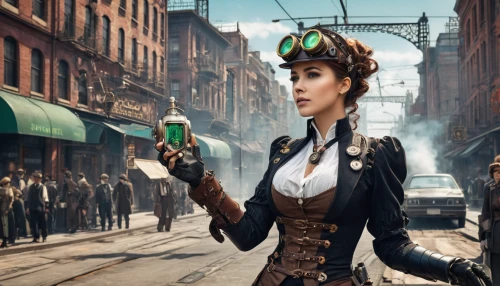 steampunk,victorian lady,the victorian era,victorian fashion,victorian style,steampunk gears,absinthe,streampunk,victorian,girl in a historic way,vintage woman,cigarette girl,woman with ice-cream,vintage fashion,vintage man and woman,digital compositing,vintage women,photo manipulation,merchant,woman bicycle,Conceptual Art,Fantasy,Fantasy 25