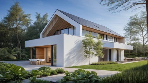 eco-construction,timber house,folding roof,smart home,smart house,modern house,dunes house,danish house,wooden house,modern architecture,house shape,cubic house,inverted cottage,grass roof,frame house,archidaily,residential house,prefabricated buildings,thermal insulation,residential property,Photography,General,Realistic