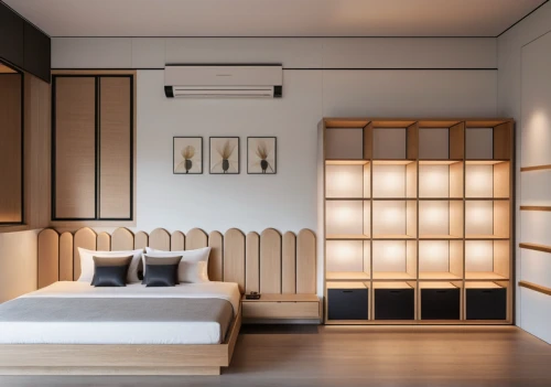 room divider,capsule hotel,japanese-style room,sleeping room,modern room,walk-in closet,bedroom,canopy bed,bookcase,room lighting,guestroom,bookshelves,modern decor,guest room,contemporary decor,storage cabinet,danish furniture,danish room,bed frame,shelving,Photography,General,Natural