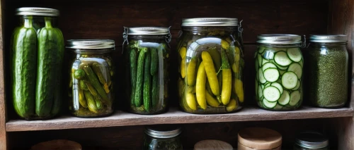 homemade pickles,pickled cucumbers,pickling,pickled cucumber,mixed pickles,spice rack,spreewald gherkins,pickles,jars,mason jars,preserved food,pickled,giardiniera,canning,snake pickle,food storage containers,food storage,snack vegetables,piccalilli,mason jar,Photography,Documentary Photography,Documentary Photography 21