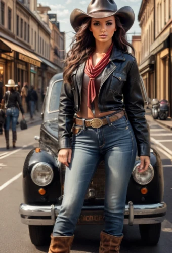 leather hat,cowgirl,dodge la femme,opel record,rockabilly style,opel captain,harley-davidson,cowgirls,retro woman,car model,retro women,harley davidson,countrygirl,rockabilly,dacia,western riding,girl and car,wild west,western pleasure,biker