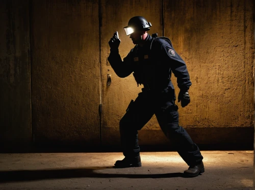 man holding gun and light,swat,ballistic vest,tactical flashlight,rifleman,vigil,protective suit,agent 13,security lighting,protective clothing,mute,policeman,personal protective equipment,classified,paintball equipment,bodyworn,agent,combat pistol shooting,respirators,special agent,Art,Artistic Painting,Artistic Painting 26