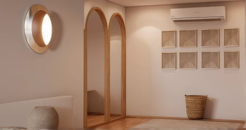 decorative fan,wood mirror,interior decoration,room divider,ceiling-fan,modern minimalist bathroom,modern decor,contemporary decor,interior decor,wall lamp,wall light,heat pumps,daylighting,hallway space,japanese-style room,consulting room,plantation shutters,wooden shutters,ventilation fan,treatment room,Photography,General,Realistic
