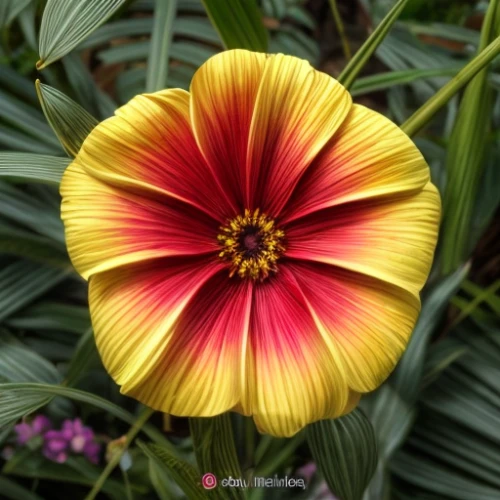 yellow-red daylily,brown-red daylily,tasmanian flax-lily,two-tone heart flower,peruvian lily,daylily,guernsey lily,red-orange and yellow daylily,turkestan tulip,two-tone flower,gazania,fritillaria imperialis,trumpet flower,siam tulip,hemerocallis,flower exotic,day lily,day lily flower,hemerocallis bonanza,bicolored flower,Realistic,Foods,None