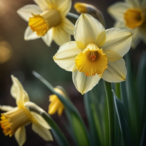 daffodils,yellow daffodils,yellow daffodil,daffodil,narcissus,jonquils,the trumpet daffodil,spring bloomers,narcissus of the poets,spring flowers,jonquil,spring background,spring equinox,spring greeting,signs of spring,narcissus pseudonarcissus,yellow tulips,beginning of spring,still life of spring,springtime background,Photography,General,Cinematic