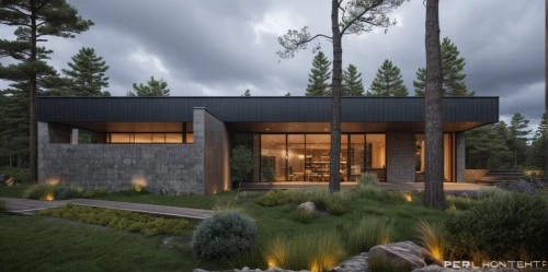 modern house,3d rendering,landscape lighting,landscape design sydney,modern architecture,house in the forest,mid century house,landscape designers sydney,dunes house,render,timber house,cubic house,smart home,smart house,inverted cottage,residential house,black cut glass,residential,roof landscape,folding roof,Photography,General,Realistic