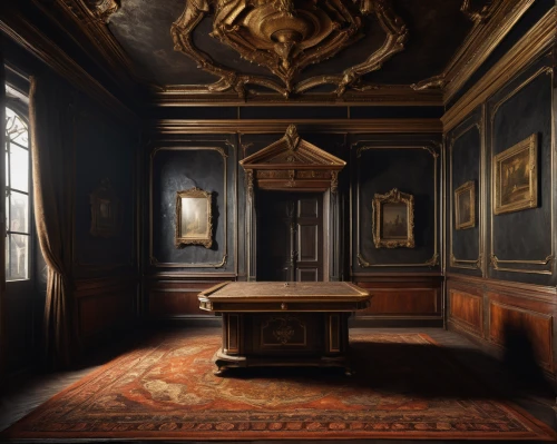 danish room,dark cabinetry,armoire,writing desk,cabinetry,harpsichord,fortepiano,ornate room,cabinet,neoclassical,house hevelius,chiffonier,consulting room,villa cortine palace,dining room,commode,interiors,antique furniture,billiard room,dark cabinets,Photography,Fashion Photography,Fashion Photography 10