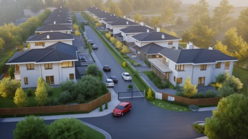new housing development,residential area,townhouses,housing estate,suburban,3d rendering,suburbs,row of houses,blocks of houses,human settlement,bendemeer estates,housing,street plan,paved square,homes,houses clipart,property exhibition,residential property,smart city,residential,Photography,General,Realistic