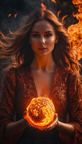 woman holding pie,fire angel,hot pie,fire siren,digital compositing,sorceress,mystic light food photography,fire heart,fire eater,burning earth,flame of fire,muhammara,fire-eater,fire planet,fire artist,fire ring,fire background,fiery,flame spirit,celebration of witches,Photography,General,Fantasy