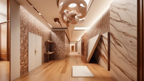 hallway space,hallway,3d rendering,interior modern design,ceiling construction,structural plaster,luxury home interior,daylighting,concrete ceiling,interior design,render,core renovation,modern room,ceiling lighting,japanese-style room,corridor,interior decoration,penthouse apartment,stucco ceiling,hardwood floors