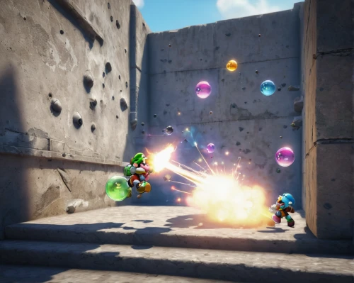 yoshi,green bubbles,mario bros,super mario brothers,luigi,wallyball,skull racing,shooter game,petrol-bowser,clash,skylanders,videogames,3d render,screenshot,pyrogames,bullet shells,flying sparks,squid game,fuel-bowser,vector ball,Unique,Pixel,Pixel 02