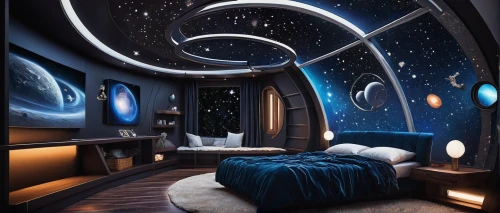 ufo interior,sky space concept,sleeping room,great room,sky apartment,spaceship space,space capsule,spaceship,home cinema,space,space tourism,space art,canopy bed,outer space,space ship,space voyage,space travel,deep space,tardis,space ships,Photography,Artistic Photography,Artistic Photography 12