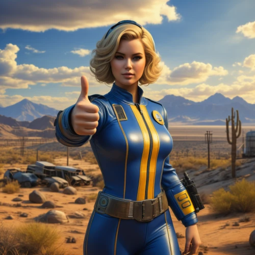 captain marvel,fallout4,fallout,fresh fallout,nova,thumbs up,thumbs-up,cg artwork,blue angels,ammo,desert background,female doctor,full hd wallpaper,civil defense,superhero background,cancer icon,super heroine,head woman,arizona,andromeda,Illustration,American Style,American Style 08