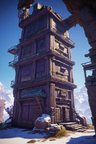 blockhouse,ancient house,summit castle,winter house,wooden house,snow house,ancient buildings,mountain settlement,dunes house,press castle,timber house,nonbuilding structure,castle iron market,ancient building,stilt house,alpine hut,crooked house,lookout tower,wooden construction,house roofs,Conceptual Art,Daily,Daily 22